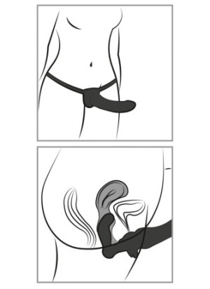 Deluxe Vibrating Penetrix Strap-on